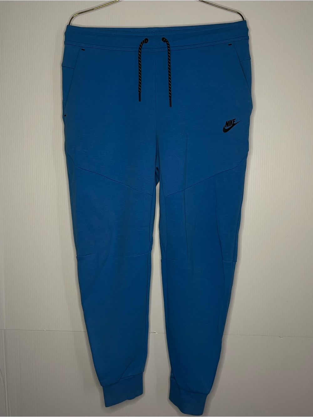 Nike Royal Blue tech fleece Sweatpants with Black Swoosh